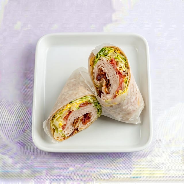 Turkey BLT Wrap.