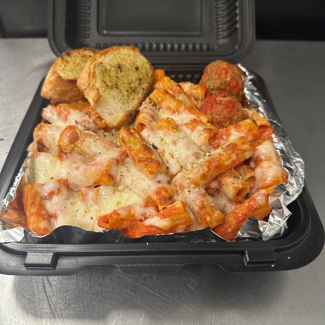Baked Ziti with a Side.