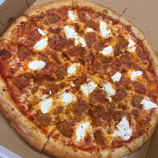 Meatball Parm Pizza